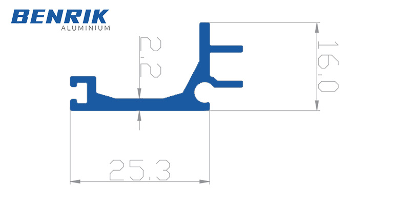 BR53281 ỐP ĐÁY CÁNH XÉP TRƯỢT BENRIK HỆ BR80
